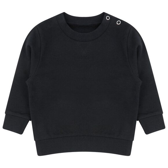 Larkwood Baby Sustainable Sweatshirt / Black - Picture 1 of 2